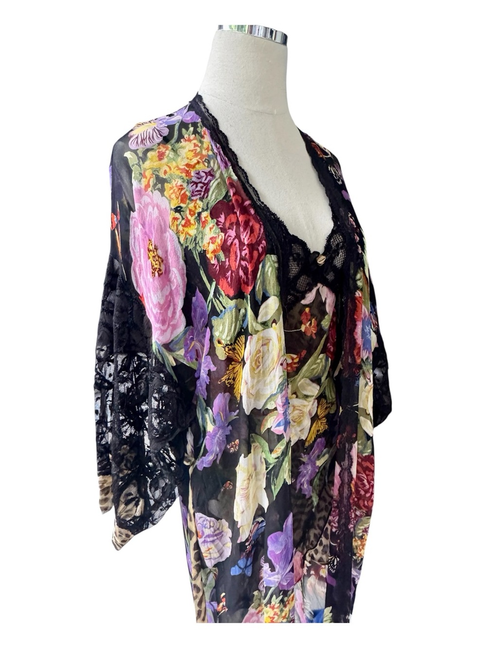 Vintage Jonquil by Diane Samandi for Neiman Marcus 100% Silk 2-Piece Set - Picture 12 of 14